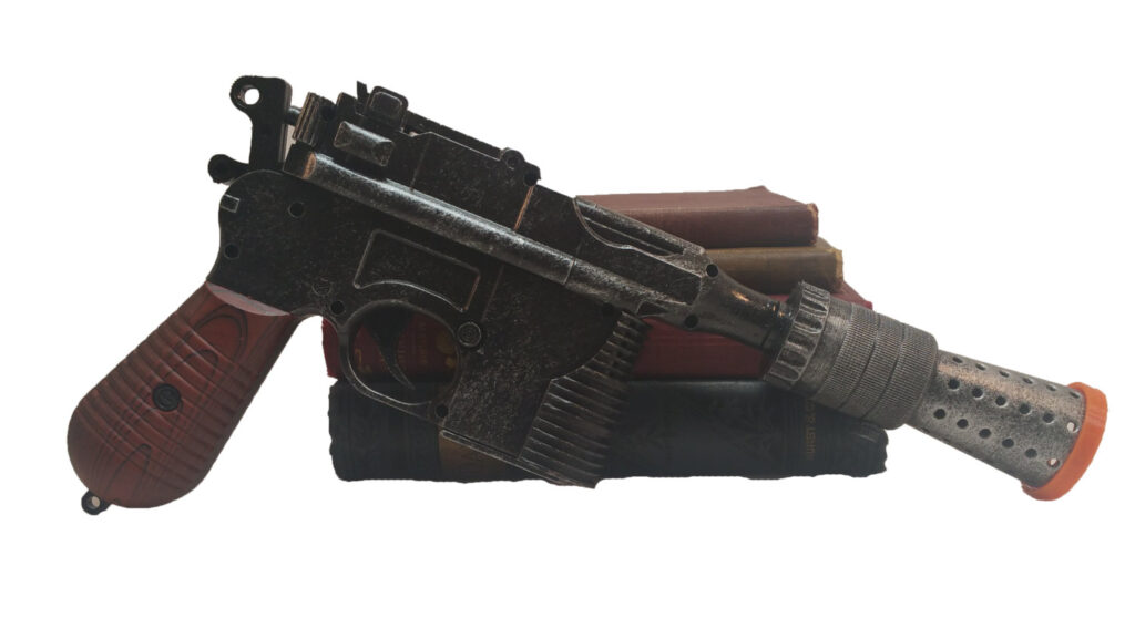 Airsoft – Han Solo’s DL-44 heavy blaster pistol prop – made to order