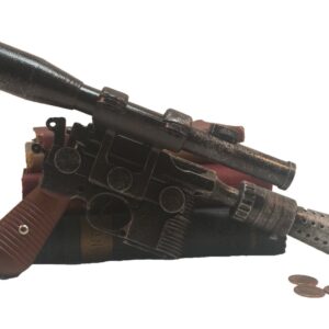 Airsoft - Han Solo's DL-44 heavy blaster pistol prop w/scope - metal based 3/4 scale (made to order)