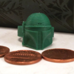 Boba Fett 3D printed ring