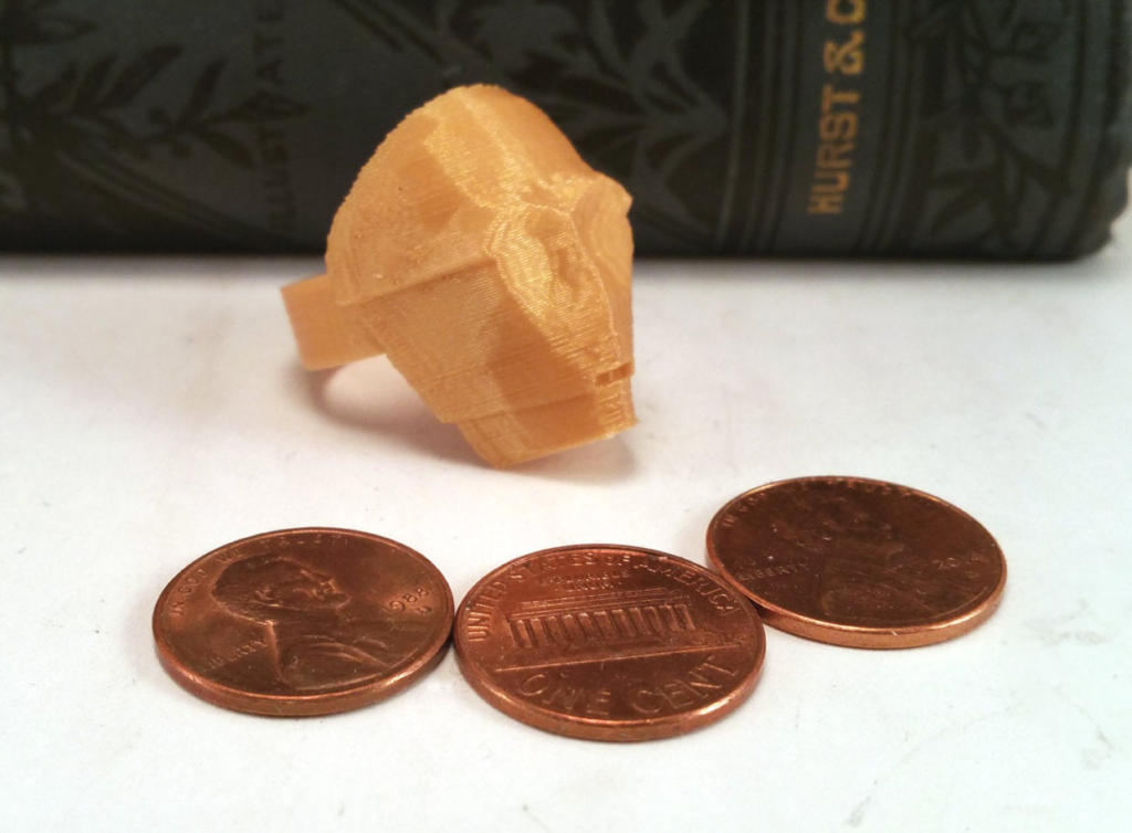 C3PO 3D printed ring