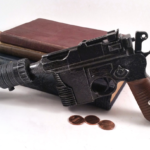 Han Solo's DL-44 heavy blaster pistol prop – metal based 3/4 scale (made to order)