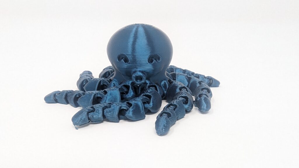 Cute Flexi Octopus - 3D Printed Fidget Toy, Desk Toy or Sensory Fidget