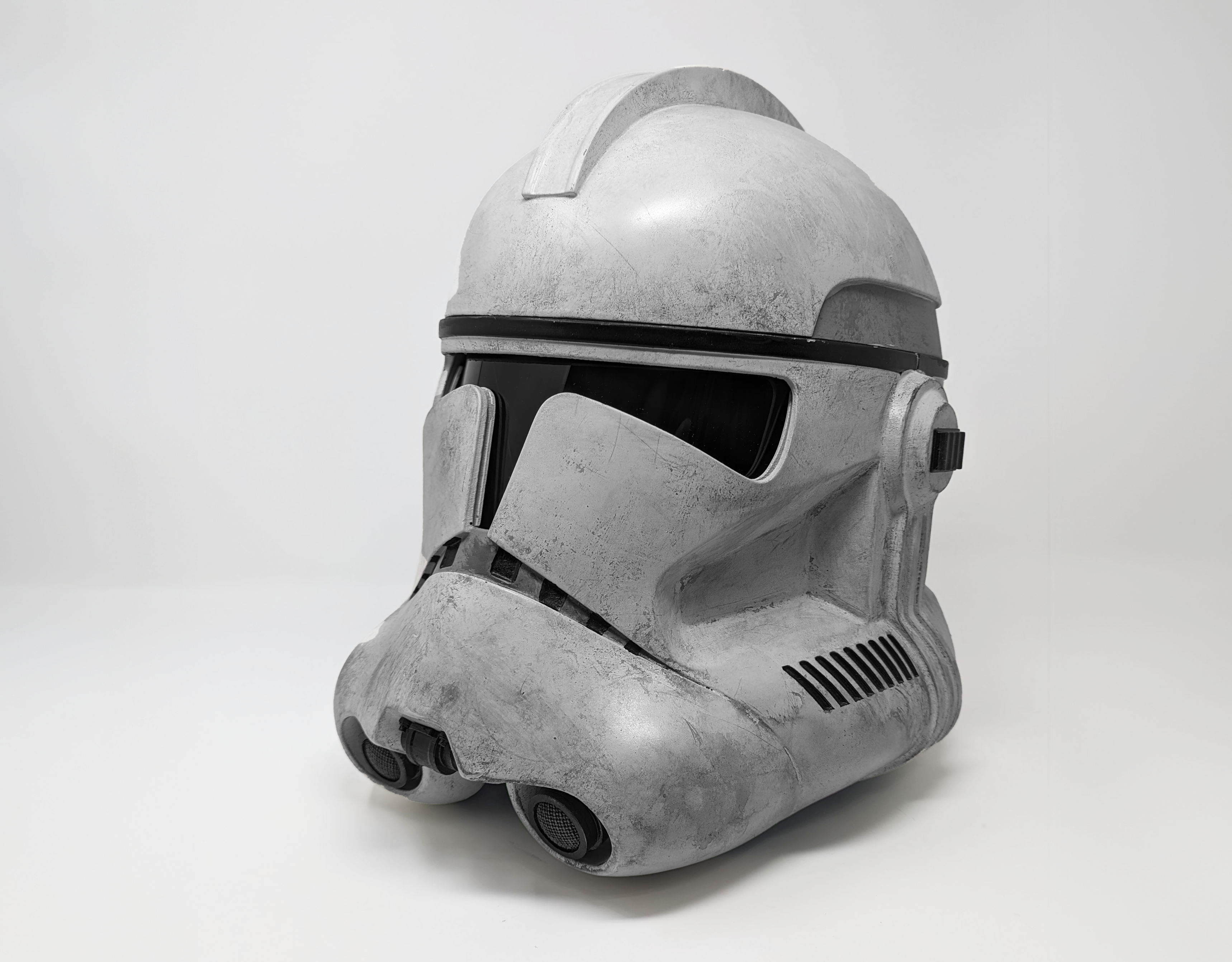 Phase II Clone Trooper helmet replica - 3D printed - custom painted