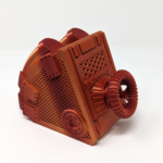 Atomic Dice Vault - Small | 3D Printed Dice Box for Tabletop Gaming