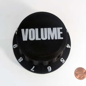 3D Printed Guitar Volume Knob Box