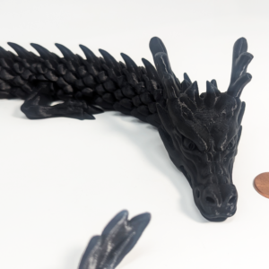 3D printed fully articulated Korean Dragon