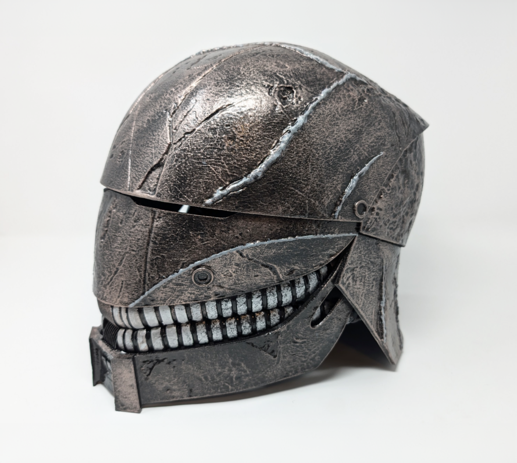Acolyte The Stranger Qimir helmet replica - 3D printed - custom painted